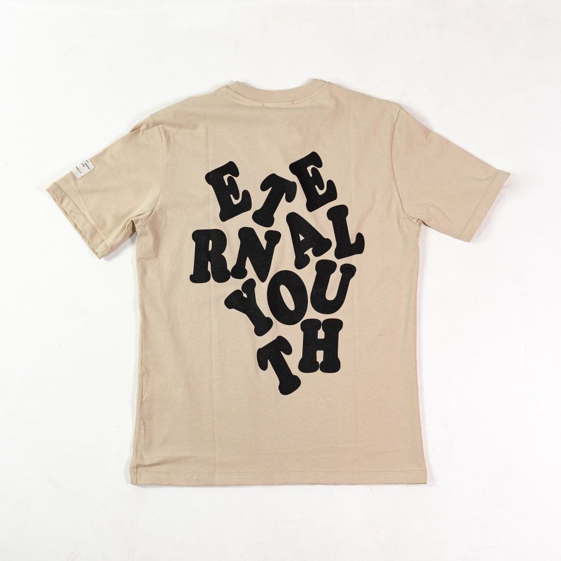 T-shirt a maniche corte 0275 - Eternal Youth tee-Beige