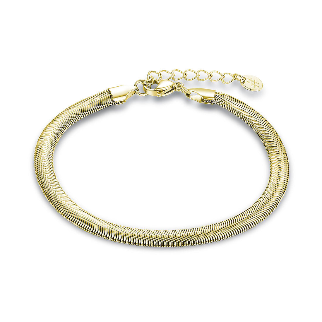 Bracciale catena snake oro - BrandGioielli-Oro