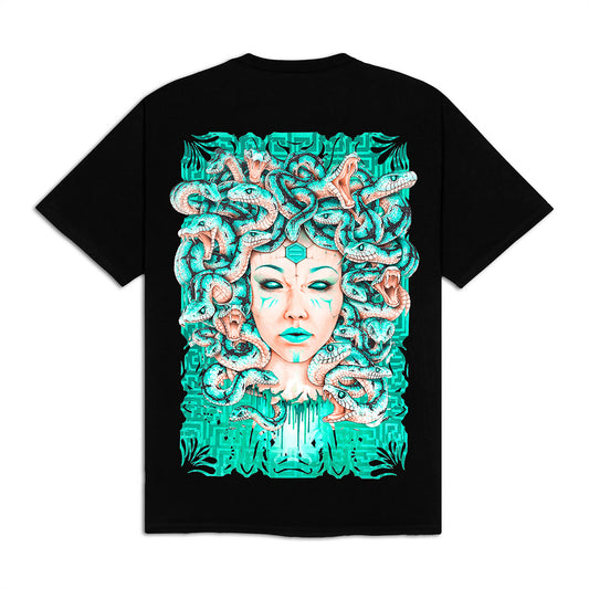 Dolly Noire T-shirt - Medusa Tee-Black