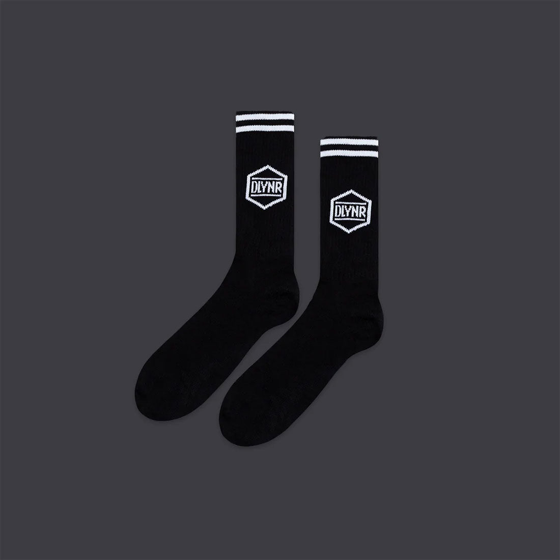 Dolly Noire Socks - Logo Socks-Black