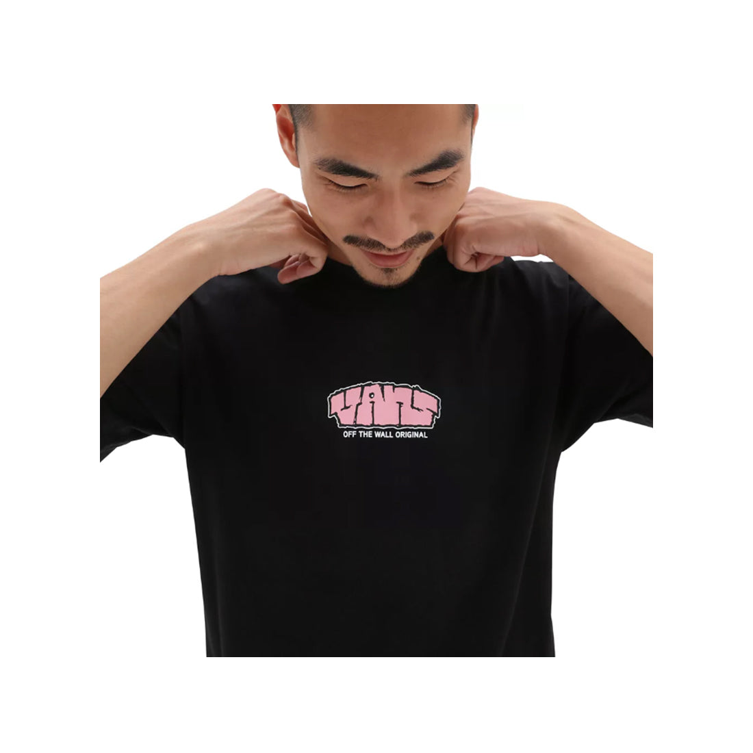 T-shirt a maniche corte Vans - Blocked Logo -Nero