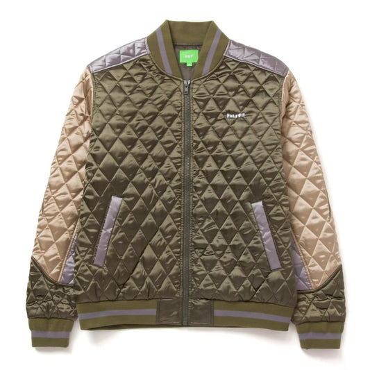 Giacca invernale Huf - Lightning Bomber Jacket -Verde