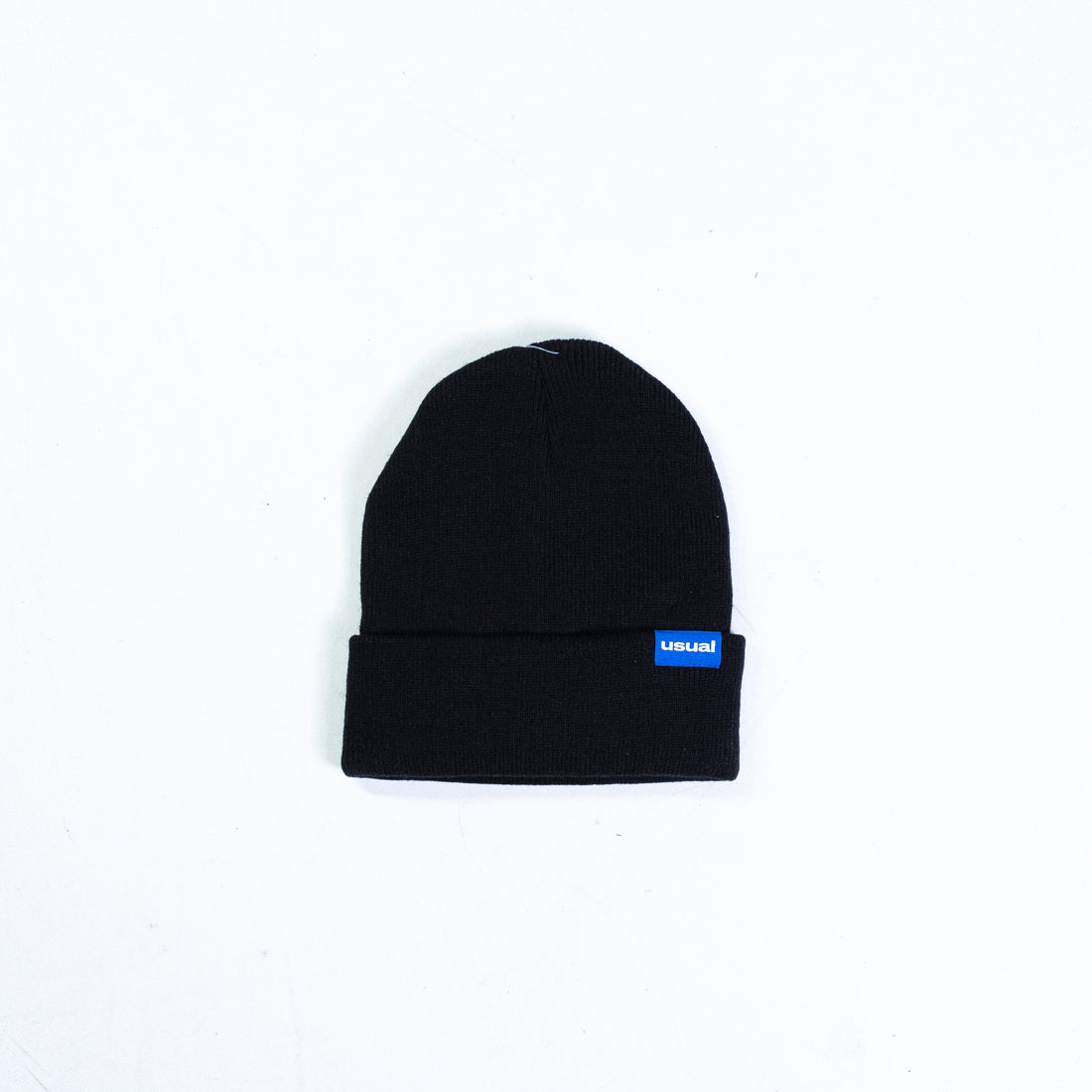Usual winter hat - Flag Beanie-Black