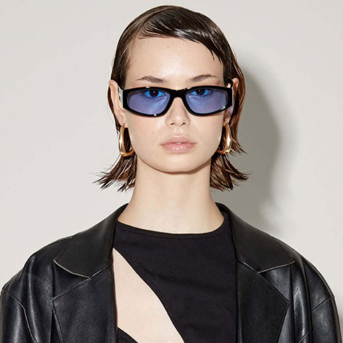 Szade Unisex Sunglasses - Melba Black/Prussian-Black