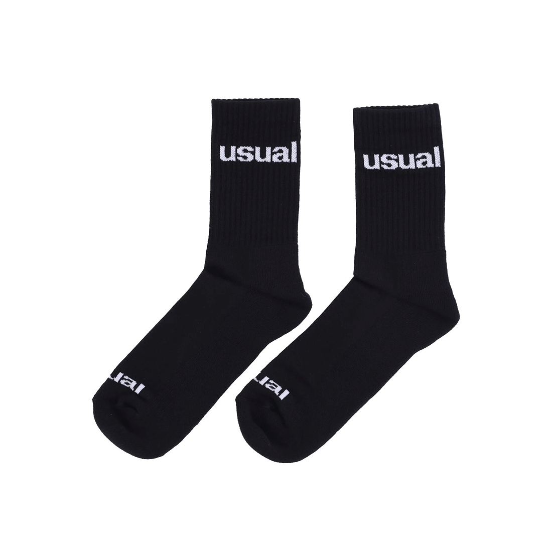 Calzini Usual - Logo Socks-Nero
